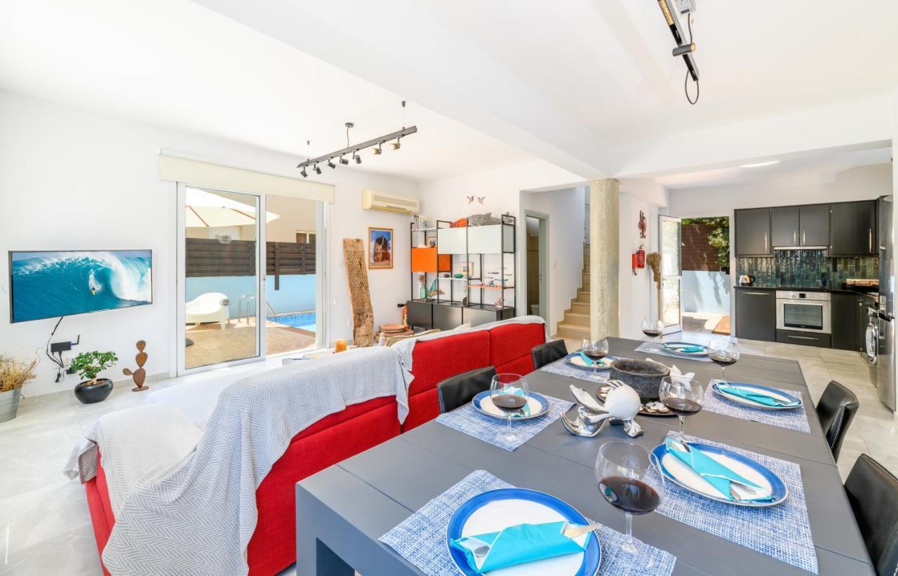 Villa Lela Serena By Ezoria Villas Protaras Exterior photo
